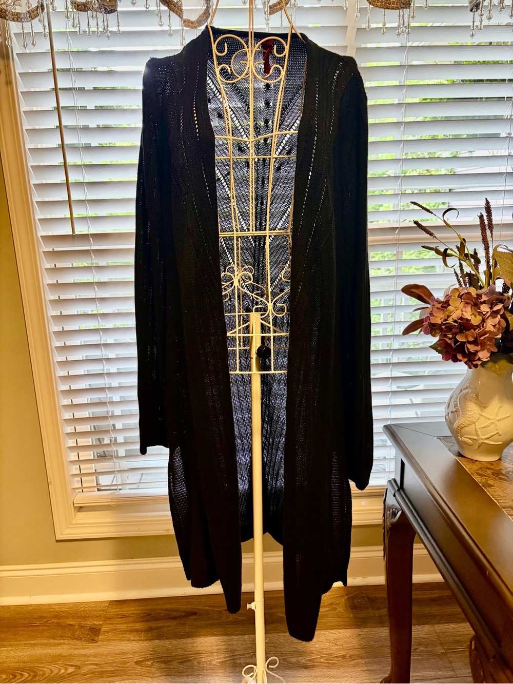 Summer cardigan, black